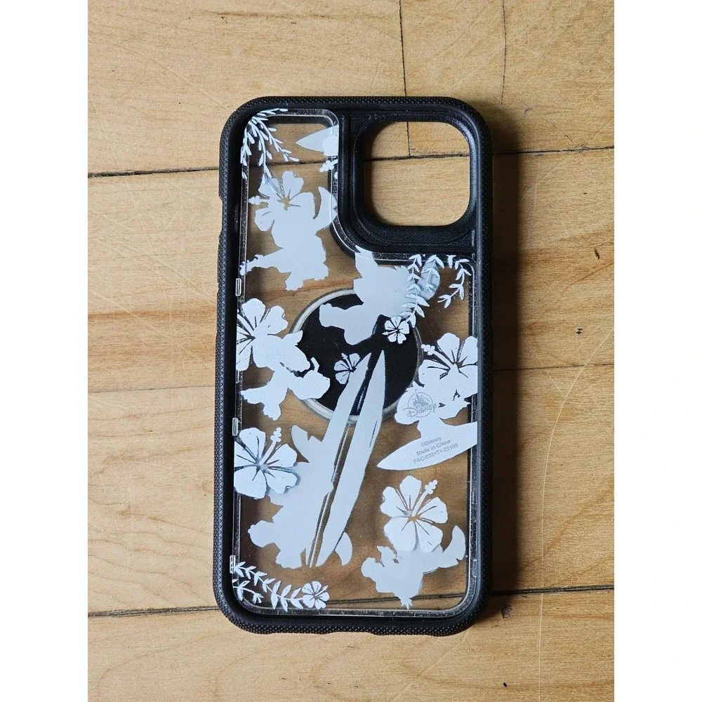Disney Parks Lilo and Stitch iPhone Case Black Blue Surf Stitch Kickstand Grip